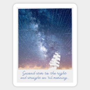 Nautical sail away Sticker